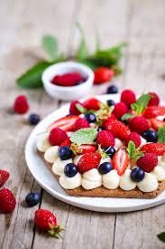 Tarte Aux Fruits Rouges Et A La Creme Patissiere Recette Italienne Un Dejeuner De Soleil Recette Tarte Aux Fruits Tarte Fruits Rouges Recette Creme Patissiere