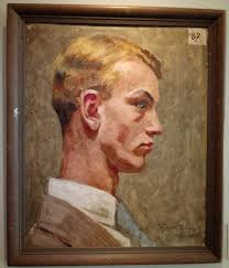 Portrait of Steven Runciman by Cecil Beaton, 1925 "(...) he was reasoning  with Bohemond at Antioch; or counselling Richard...