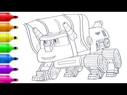 18 may 201918 may 2019by belajarmewarnai. Cara Menggambar Robot Dinosaurus Gogodino Tomo Rtv How To Draw Gogo Dino Tomo Transformer Dinobot