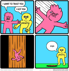Trust Fall Mr Lovenstein Know Your Meme