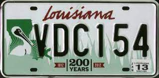 The minimum registration/license plate fee you will pay is $20. Louisiana License Plates 1969 Present