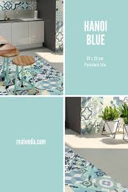 Hanoi Blue House Colors Porcelain Tile Hanoi