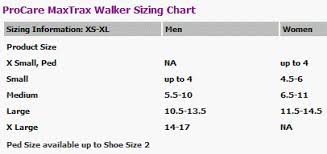 Procare Maxtrax Air Ankle Walker Medium