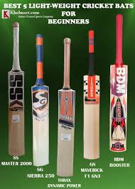 light weight cricket bats for beginners
