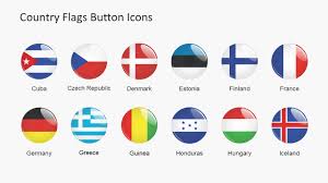 All the flags of the world. World Flags Presentation Template Slidemodel