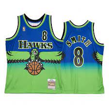 Fanatics 2021 hawks southeast division champs believe tee. Steve Smith 8 Jersey Atlanta Hawks Reload 2 0 Hardwood Classics Jersey