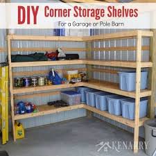 35 Genius Diy Ideen Fur Die Garage Garage Genius Ideen Garage Genius Ideen Diy Eckregal Lagerschuppen Diy Regal