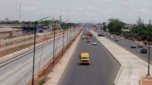 You'll only ever see this road this clear during the day a few times in year: Lagos Lockdown Over Coronavirus How Will My Children Survive Bbc News
