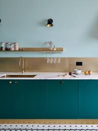 This Kitchen Makeover Makes The Case For Bold Color Blocking Architectural Digest