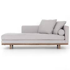 Stretch out, relax and soak up the sun with new patio lounge chairs. Ava Modern Classic Grey Performance Chaise Lounge Right Arm Facing Kathy Kuo Home