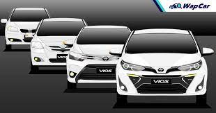 *xe lắp ráp trong nước, màu cát, máy xăng 1.5 l, số tay. Evolution Of The Toyota Vios In 3 Generations The Best Family Saloon For The Masses Wapcar