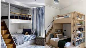 Modern Bunk Bed Design Ideas Interior Decor Designs Youtube You can tell the interior designer modern loft primary bedroom with wooden shed ceiling, platform bed, white walls, and beige furniture.