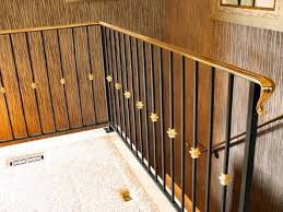 Product overview this decorative handrail bracket by everbilt supports handrails at any angle and is ideal for indoor and outdoor applications, such as hallways or stairwells. Staircase Brass Railing Brass Handrail Brass Balusters à¤ª à¤¤à¤² à¤• à¤° à¤² à¤— à¤¬ à¤° à¤¸ à¤° à¤² à¤— In Ambedkar Nagar New Delhi New Steel Works Id 11300566497