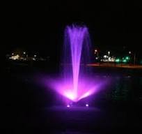 RGB LED Lighting For Pond Fountains | Pond Lake Management