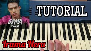 � facile con foto, audio e diagramma specifico. Irama Nera Tutorial Piano Youtube
