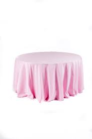 High cocktail table, white spandex, & multi color led light. Pink Table Linens Orlando Wedding And Party Rentals