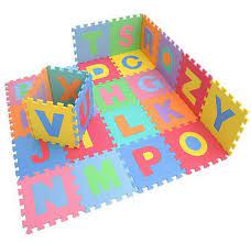 26pc Large Alphabet Play Mat Baby Kids Soft Eva Foam Jigsaw Puzzle Floor Mat Set Foam Flooring Kids Foam Mat Flooring Baby Play Mat