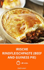 Irische Rindfleischpaste Beef And Guiness Pie Rezept Irische Rezepte Rezepte Schottische Rezepte