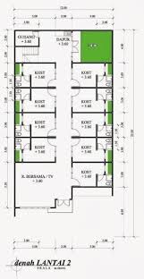 Hasil Gambar Untuk Desain Rumah Kontrakan 2 Lantai Desain Rumah Rumah Lantai
