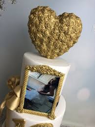 Berry peanut buttercup cake from £85.00. Black And Gold Sweet 16 Cake Mel S Amazing Cakes