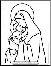 37+ virgin mary coloring pages for printing and coloring. Pin On Catholic Pinterest