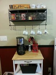 Coffee Station Hobby Lobby Shelf With Wire Baskets Hobby Lobby Shelves Home Decor Changing Spaces