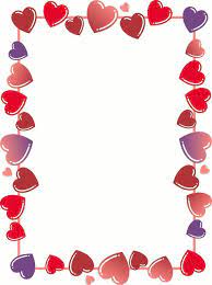 Download these amazing cliparts absolutely free and use these for creating your presentation, blog or website. Paper Heart Border Free Valentine Clip Art Valentines Day Clipart Valentine Clipart