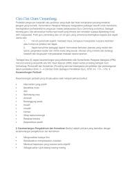 Ciri ciri guru cemerlang dari aspek personaliti dan pengajaran. Ciri Ciri Guru Cemerlang