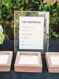 21 Wedding Guest Book Alternatives You And Your Guests Will Love Traditional Wedding Guest Book Creative Wedding Guest Books Wedding Guest Book Sign