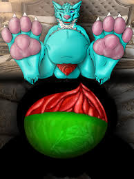 Rule 34 - Absurd Res After Vore Animal Genitalia Ball Bed Sheet Bedding  Bedding Background Bedroom Belly Blue Body Blue Eyes Blue Fur Blue Hair  Bodily Fluids Bone Bones In Stomach Canid