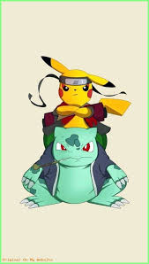 Wallpaper Iphone Funny Pokemon And Naruto Deadpoolwallpaperiphonefunny Wallpaperiphone Pikachu Art Cute Pokemon Wallpaper Pokemon Crossover