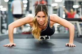 Gym woman muscles health exercise | Free Photo