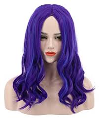 Everyone from your token instagram influencer to festival vloggers to actual reality tv sensations has had a go at purple hair, giving it the. Amazon Com Karlery Adult Women Long Wave Purple And Blue Cosplay Wig Halloween Costumes Anime Party Wig Beauty