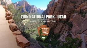 From big bend, walk down the trail to the river, cross it, and continue up and to the right along a marked climber's trail. Angels Landing Trail Zion Np The Scariest Hike Of Usa Youtube