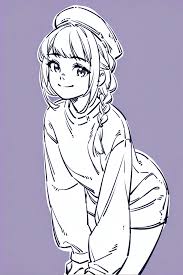 lora:Sktchst_IL:1> sktchst, 1girl, solo, hat, braid, looking at viewer -  SeaArt AI