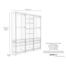 Maybe you would like to learn more about one of these? Closetmaid Spacecreations 78 Closet Organizer Kit 78 Wide On Sale Overstock 17177183