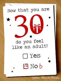 Turning 30 is a big deal. Funny Happy Birthday Card For Son Perfect For 30th 40th 50th Celebrations 2 99 Picclick Uk