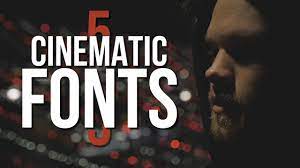 Here i bring you a collection of 20 best cinematic fonts for 2019 videos! 5 Cinematic Fonts To Improve Your Videos Youtube