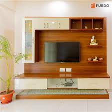This tv unit design is a rather uncommon one and you can try it if you have a massive bare wall. Tv Showcase Design For Hall Novocom Top