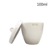 Amazon.com: DADAKEWIN 100ml Porcelain Crucible with Cover ...
