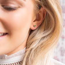 Orecchini personalizzati in argento sterling con cristalli e petali di  marquise Borchie minimaliste Regalo per lei Regalo di nozze Bloom Boutique 