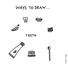 Dentist Time Word Of Day 23 Ways To Draw Teeth Waystodraw Icons Sketchnote Dentist Visualization Easy Doodles Drawings Sketch Notes Visual Note Taking