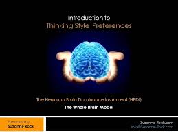 Introduction to Thinking Style Preferences