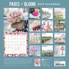 Paris In Bloom 2019 Wall Calendar Calendar Wall Calendar August 7 2018 Bloom Paris Wall August Wall Calendar Calendar Bloom