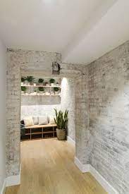 What Do You Do If Your Not In Love With Such An Imposing Design Element In The Home As A Full Red Brick Wall F Yoga Studio Home Diy Brick Wall