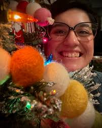 It wouldn't be Christmas without LuLu and I posing by our tree! This is a  tradition we do every year and let me just say, we outdid ourselves. . So  grateful for