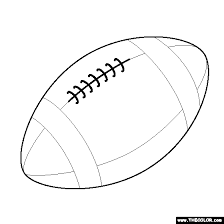 When the online coloring page has loaded, select a color and start clicking on the picture to color it in. Football Online Coloring Pages