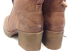 Details About Steve Madden Womens Command Suede Round Toe Ankle Combat Boots Tan Size 6 0 Sl