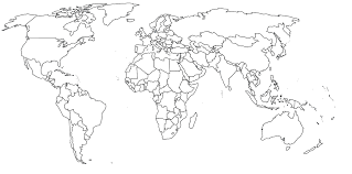 You are ready to travel! Free Sample Blank Map Of The World With Countries World Map With Countries