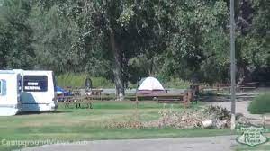Columbia falls rv park 103 hwy. Campgroundviews Com Dicks Rv Park Great Falls Montana Mt Youtube